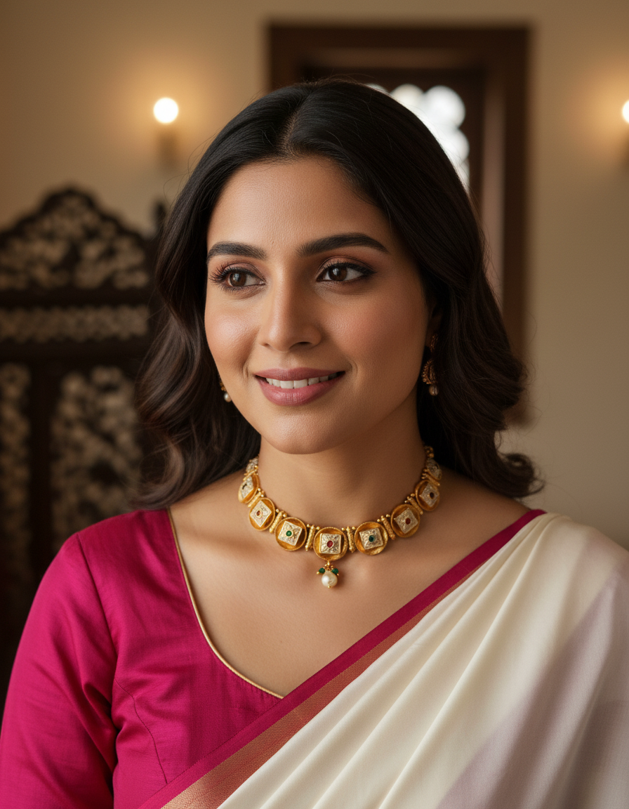 Kundan Choker Necklace